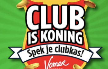 Club is koning! Spaar mee bij de Vomar!